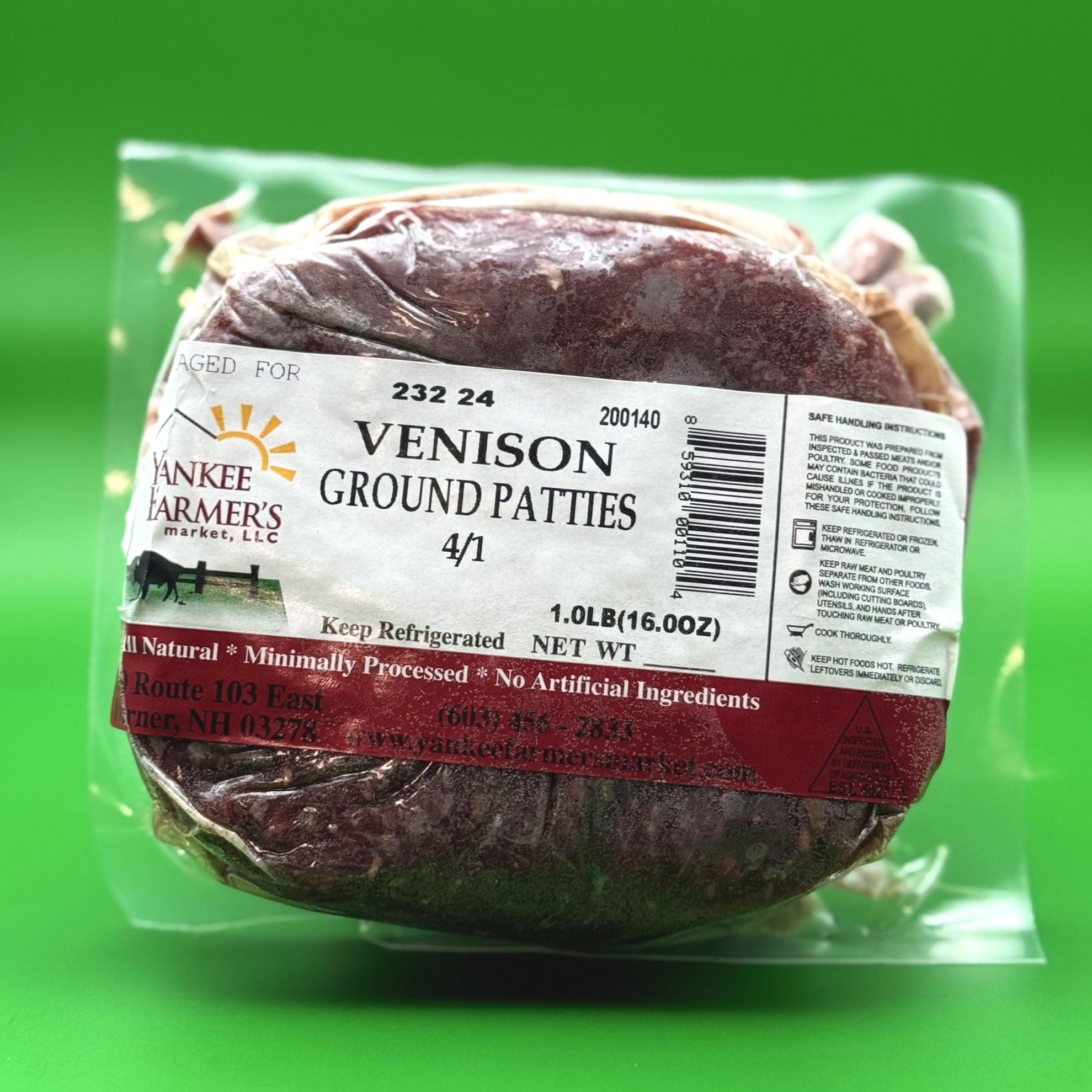 Venison Burgers (4 Pack)