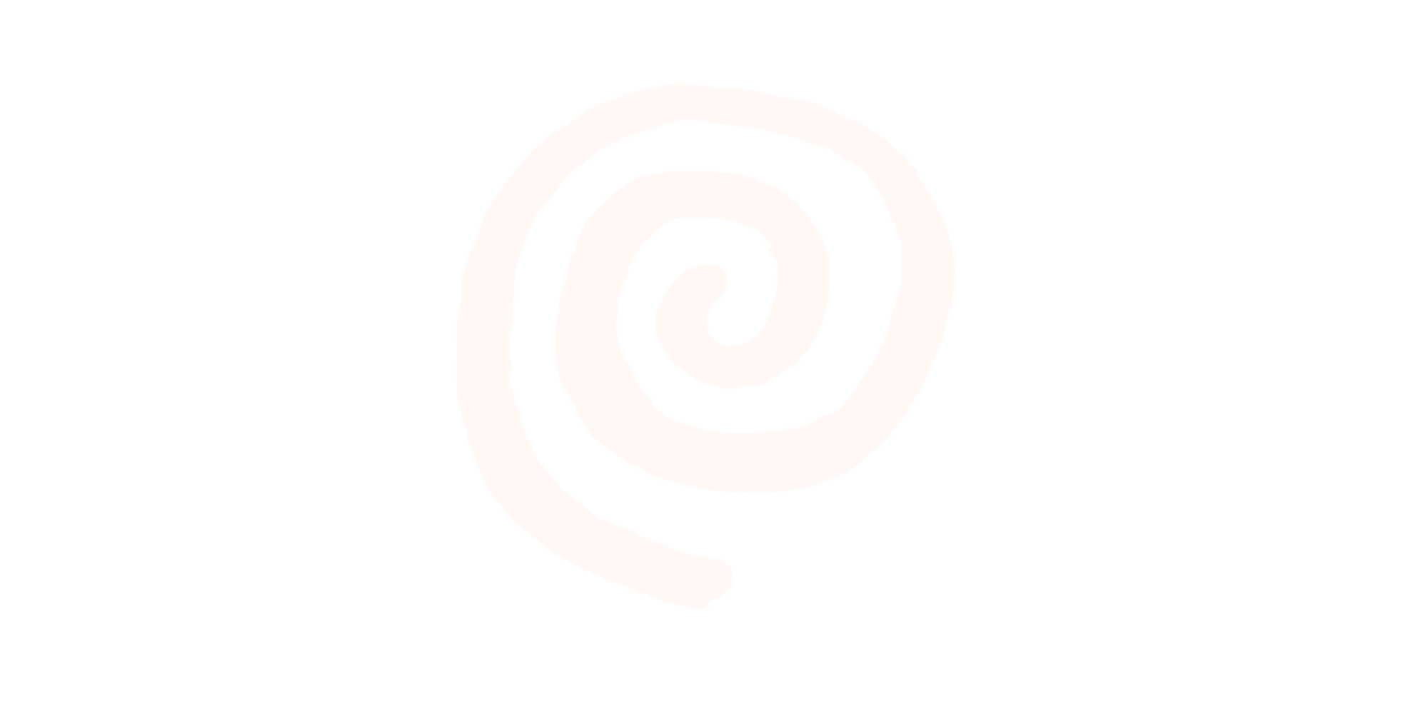 White spiral icon