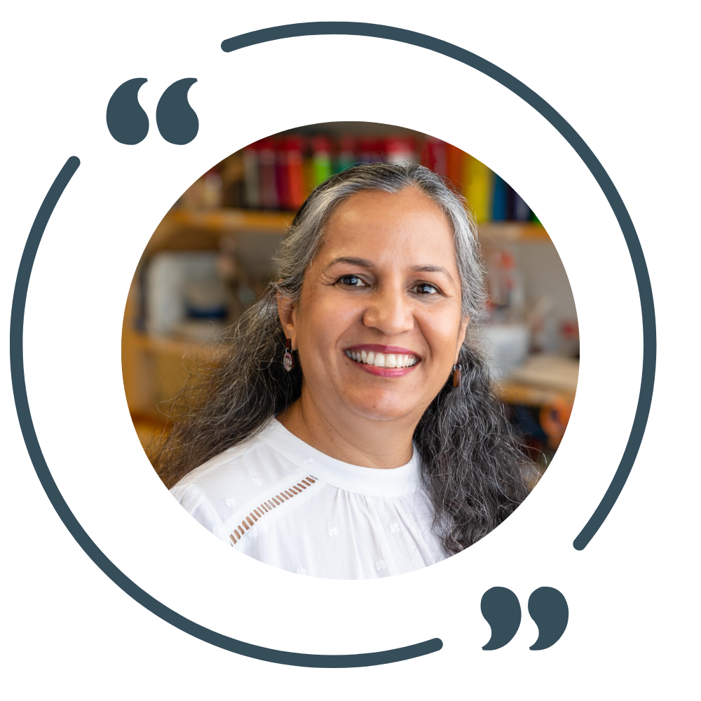 Dr. Sangeeta Prasad, ATR-BC,  Vice president Prasad Family Foundation