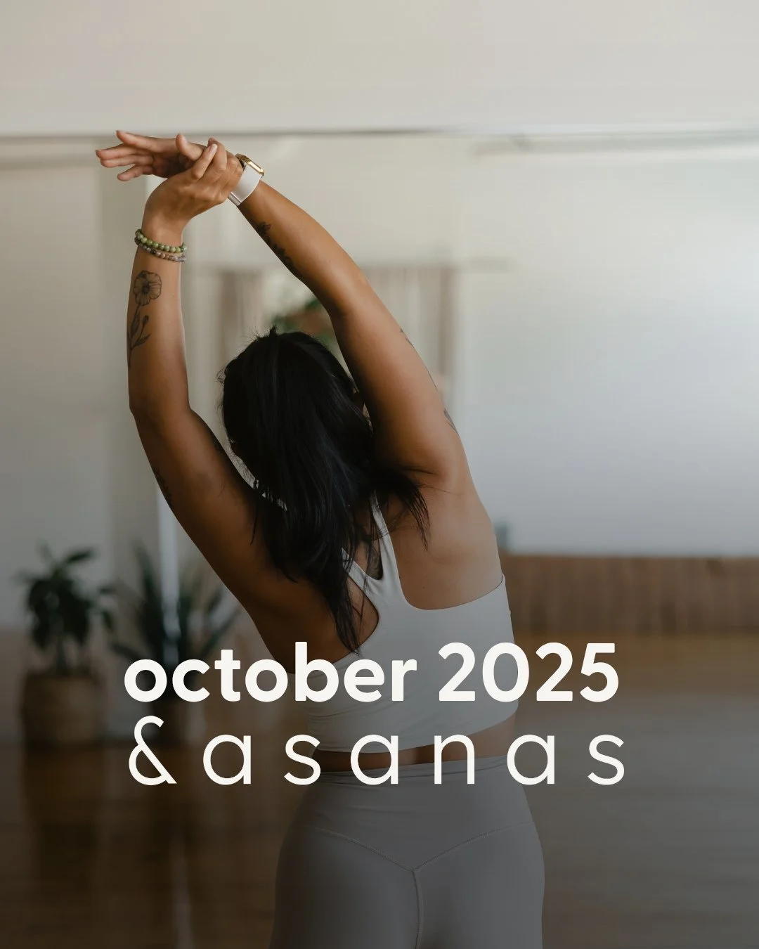 we're welcoming october with our latest events 🎃🍂 see you at &amp;asanas!