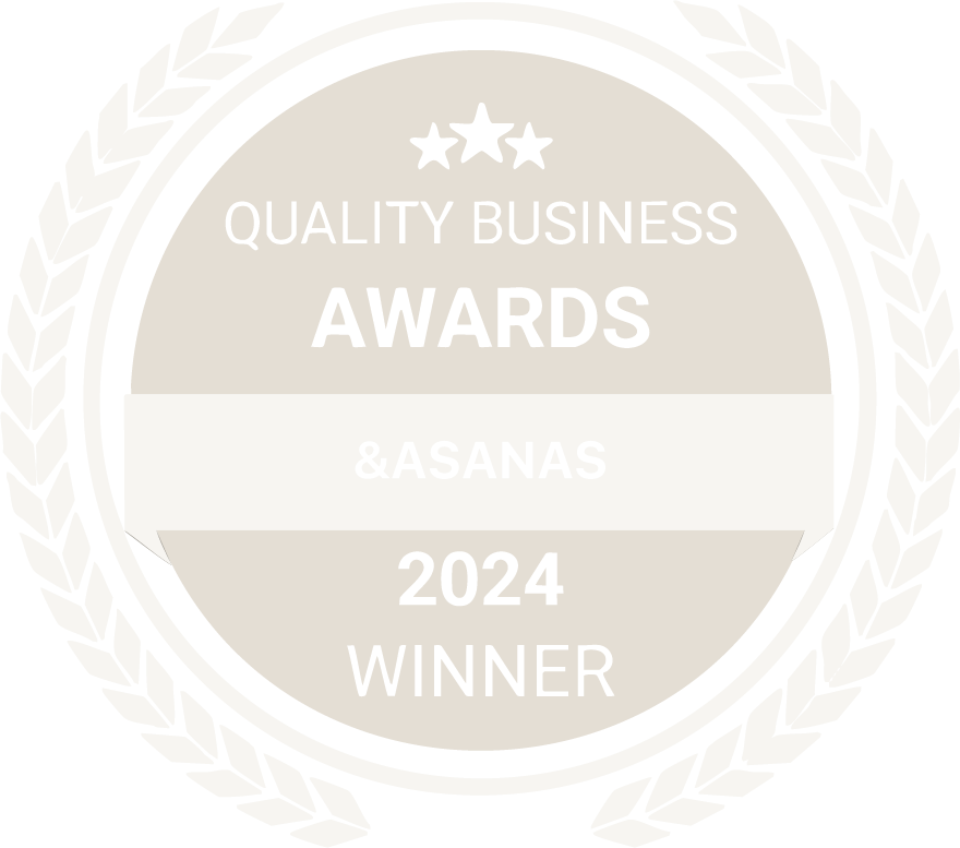 quality business awards | &asanas | 2024 winner