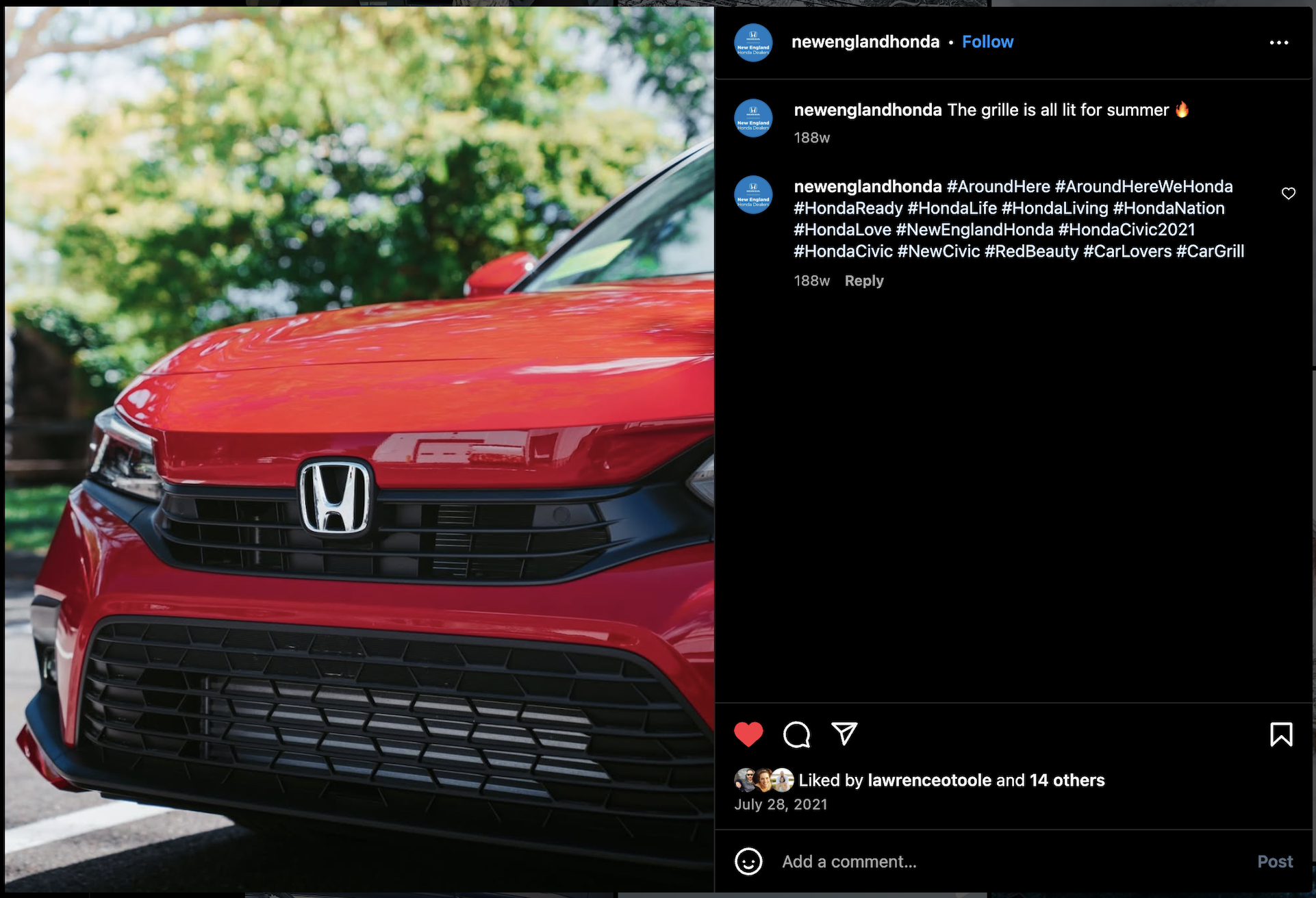 NE Honda Social - Summer Grille.png