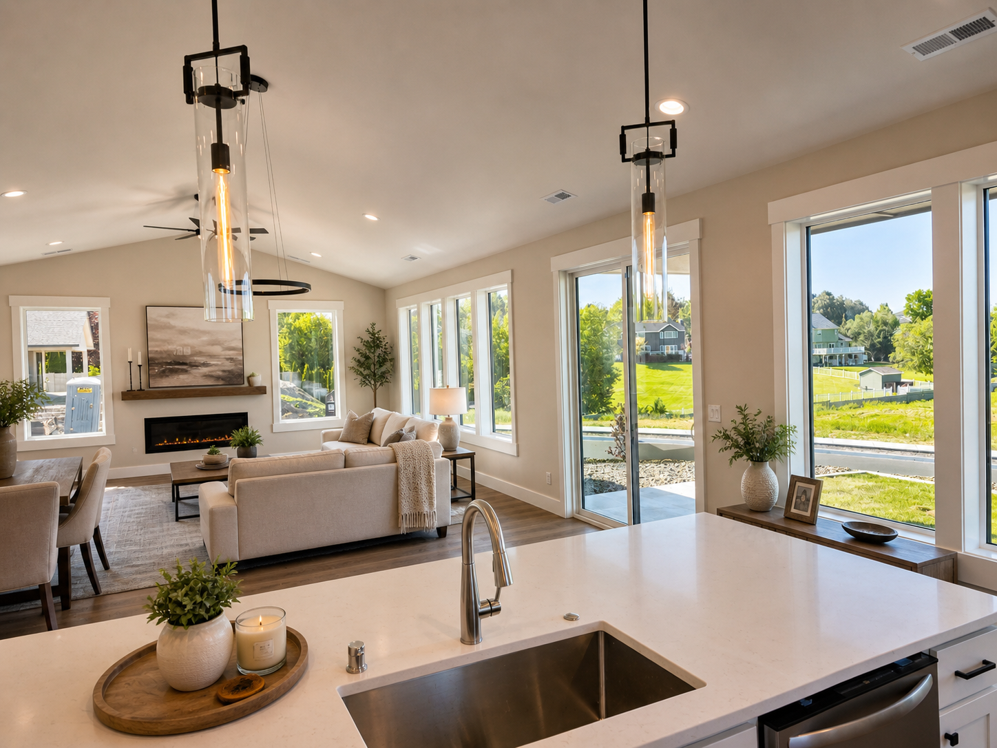 New custom home in Queensgate Richland WA by Lieb Fine Homes