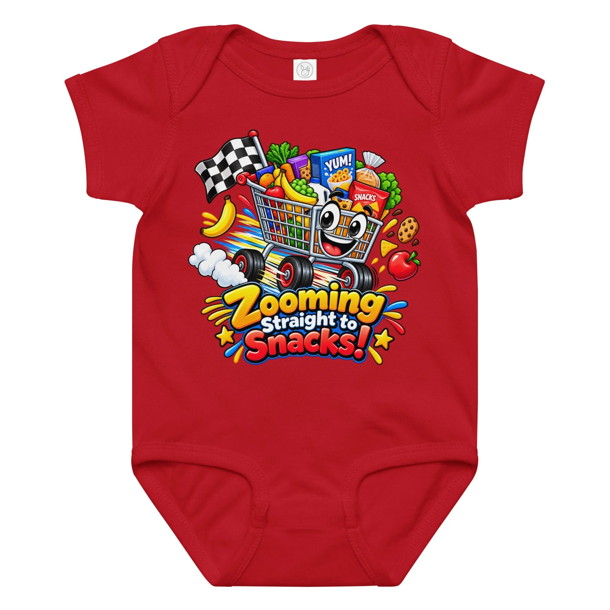 Baby jersey bodysuit