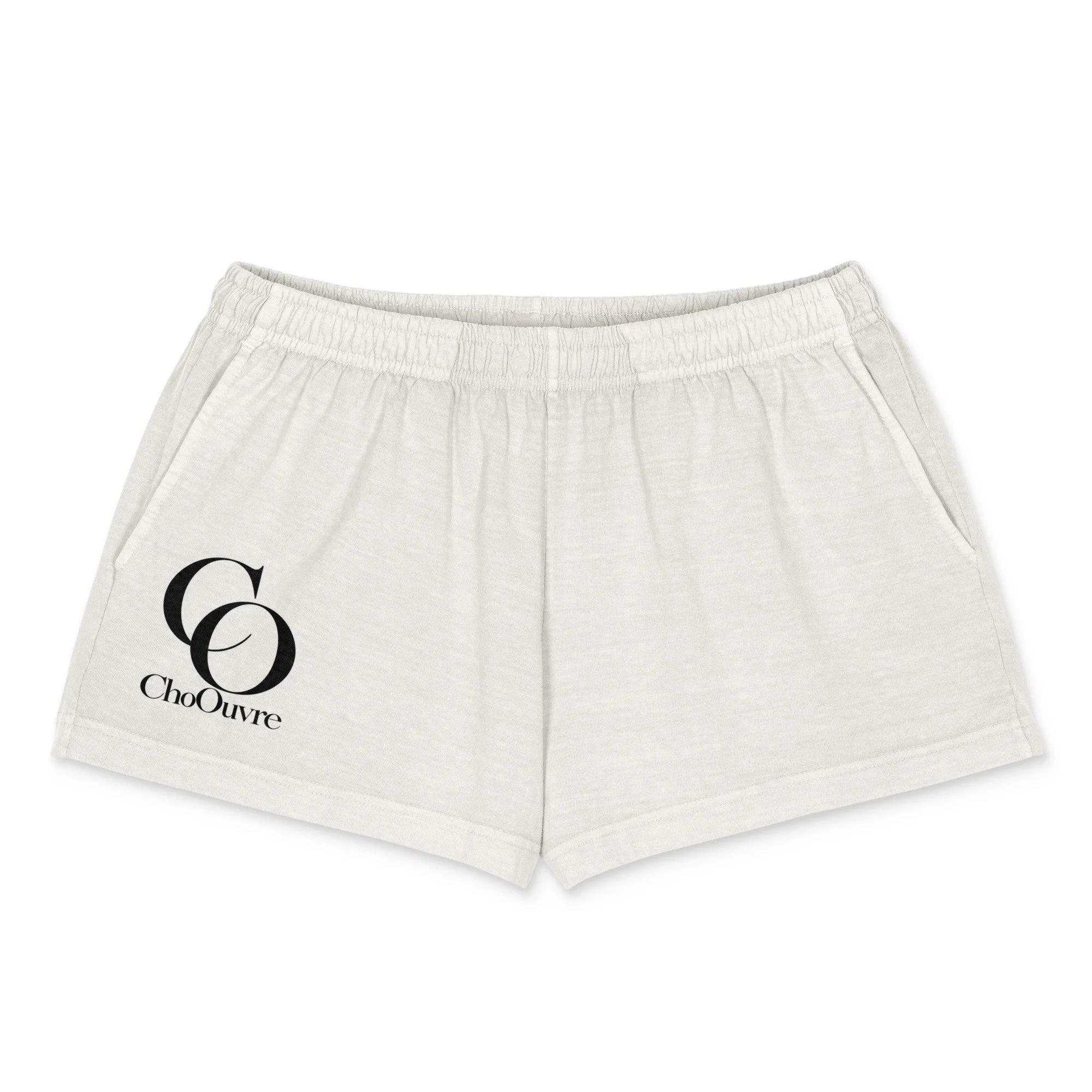 Women's garment-dyed shorts