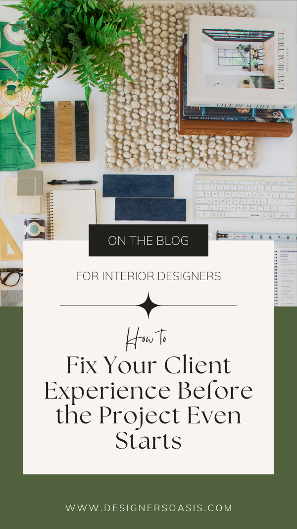 client experience interior design