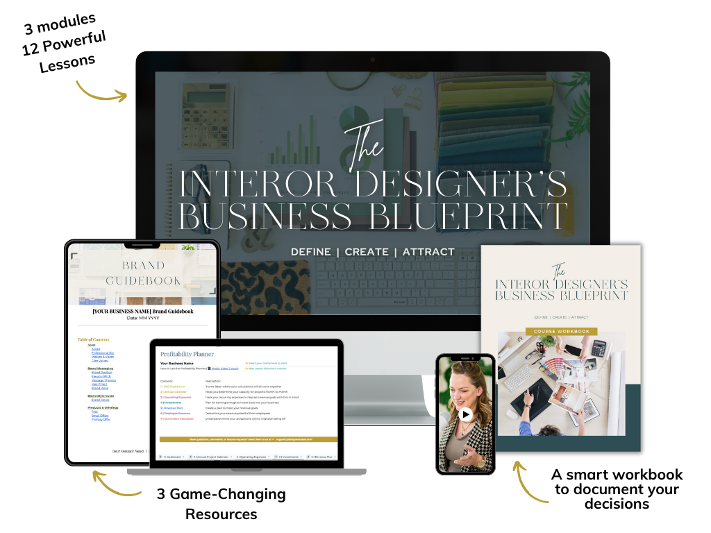 Interior Designer's Business Blueprint — Designer's Oasis