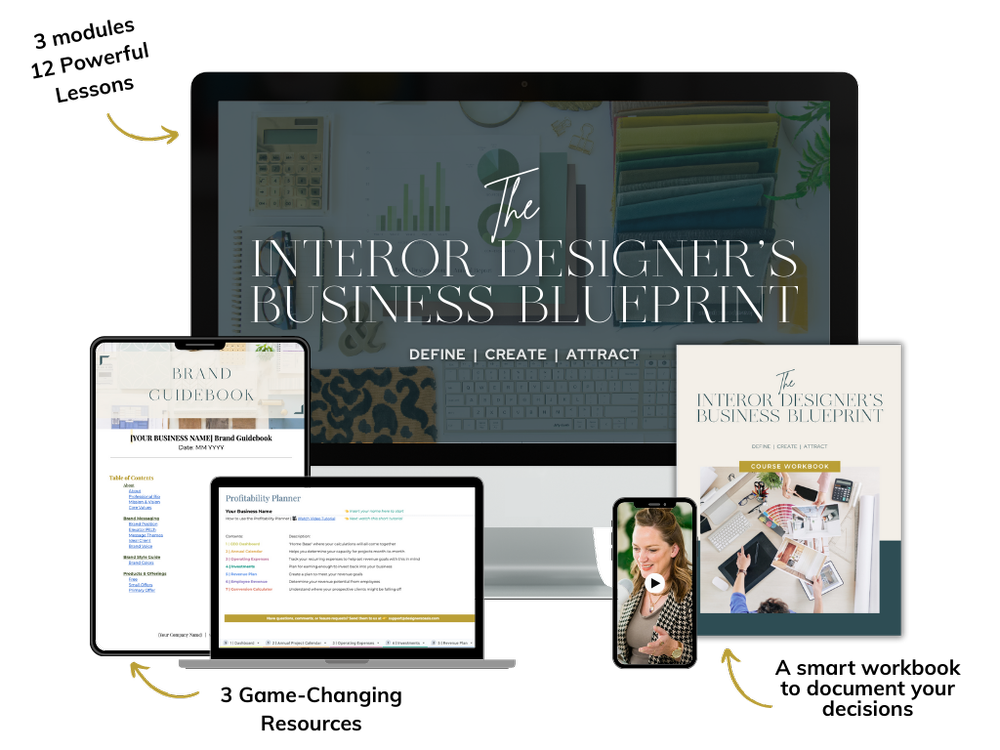 Interior Designer's Business Blueprint — Designer's Oasis
