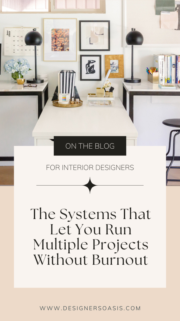 interior design workflows and systems