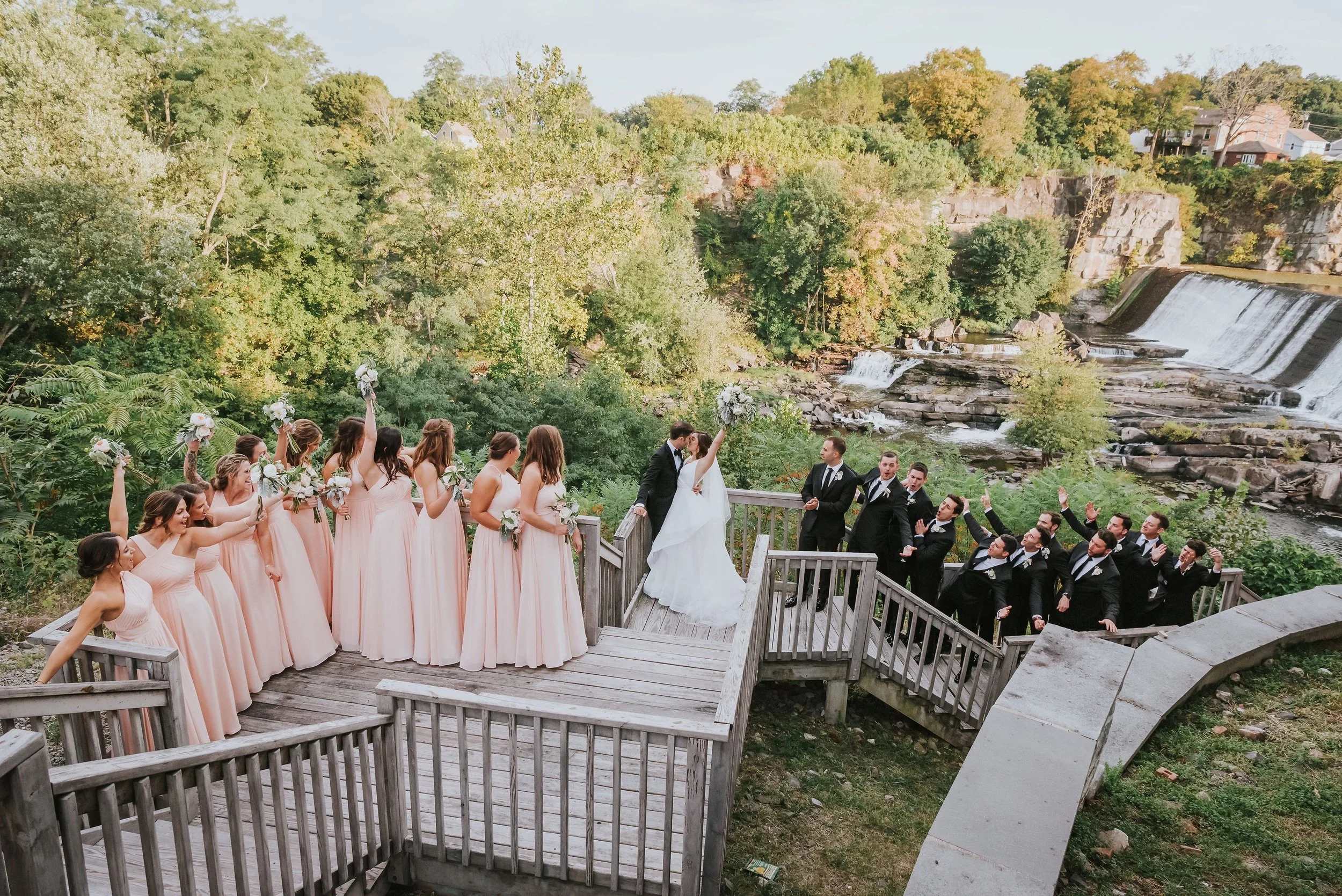 Waterfront Wedding Backdrops