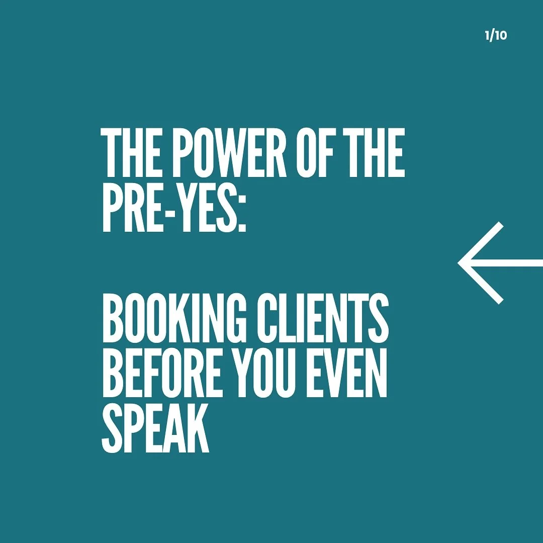 Every wedding pro dreams of the instant yes client, the one who books without hesitation, pays your rate, and is just as excited to work with you as you are with them.

✨ But here&rsquo;s the secret: that instant yes doesn&rsquo;t happen by luck, it&