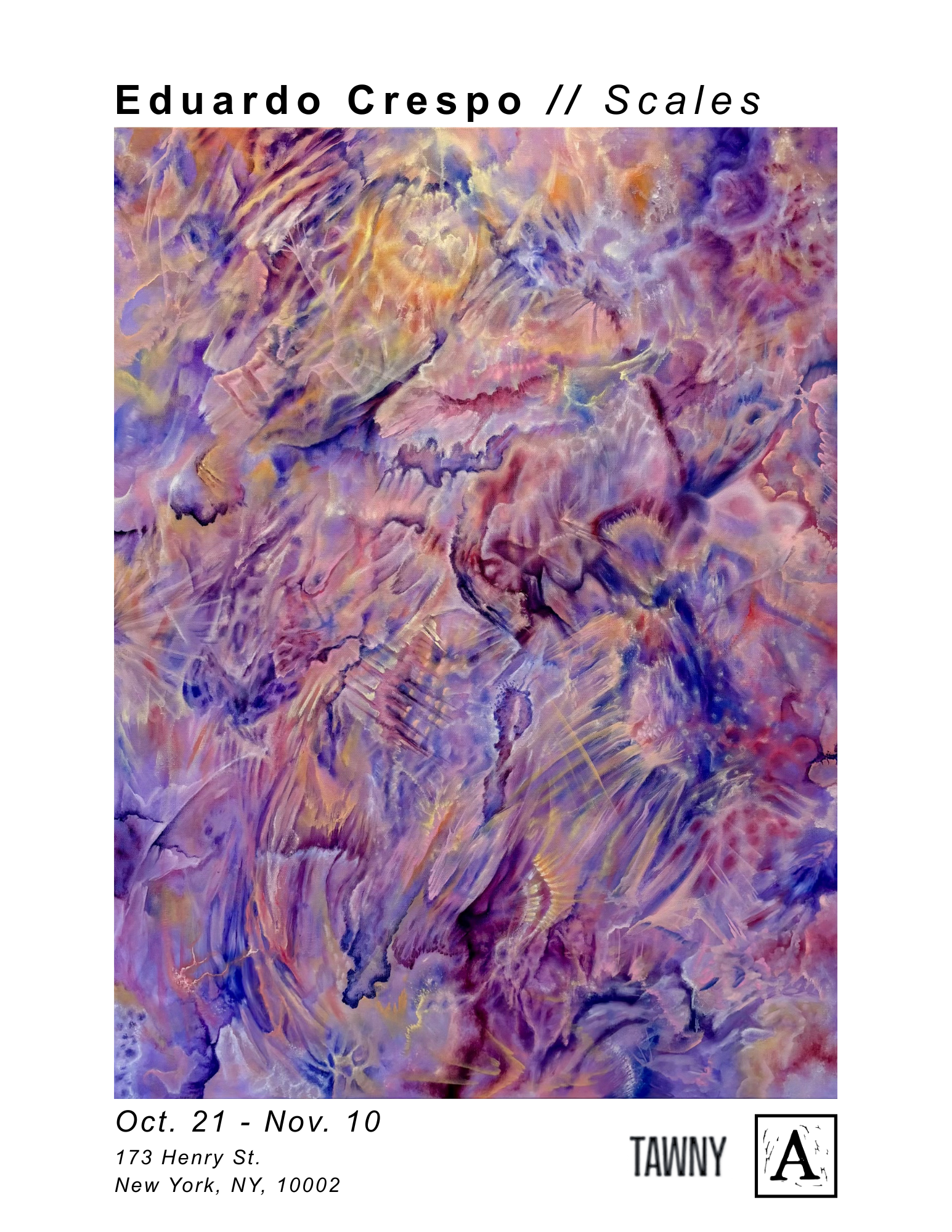 Scales: a solo exhibition by Eduardo Crespo