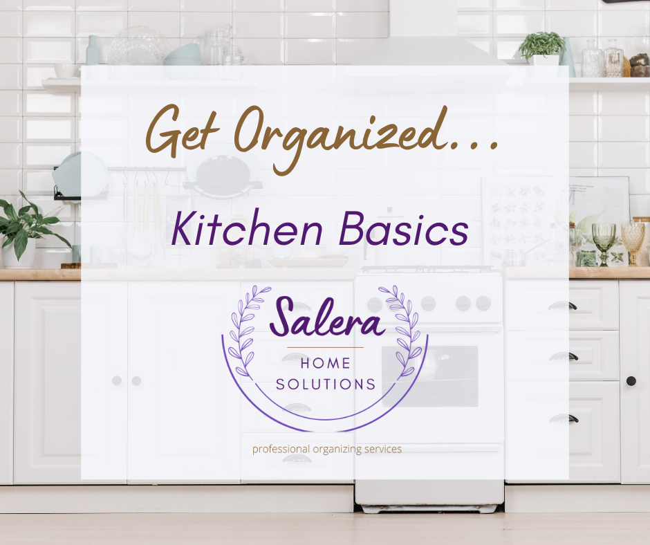 Kitchen Organizing Basics