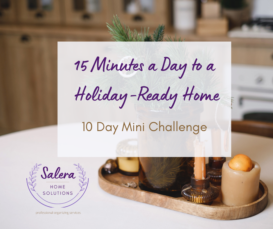 15 Minutes a Day to a Holiday-Ready Home