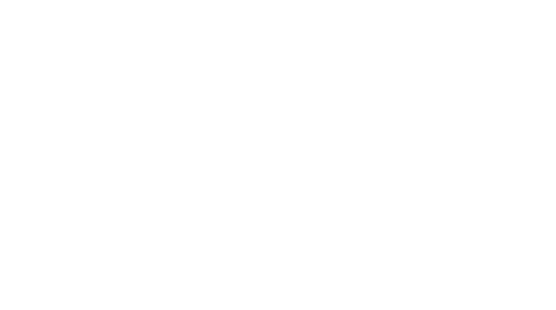 Black and white illustration of three house rooftops with chimneys and a window on the middle house.