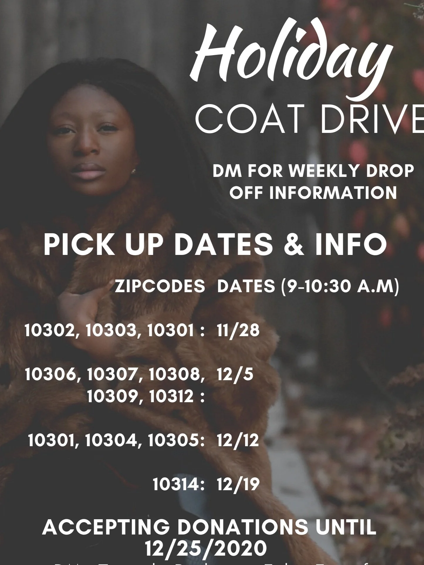 Coat Drive Flyer