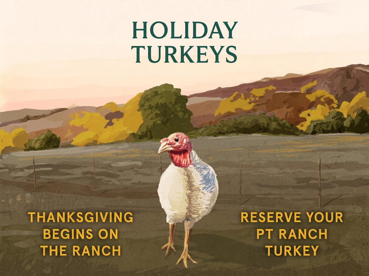 Whole Pastured Turkey Deposit