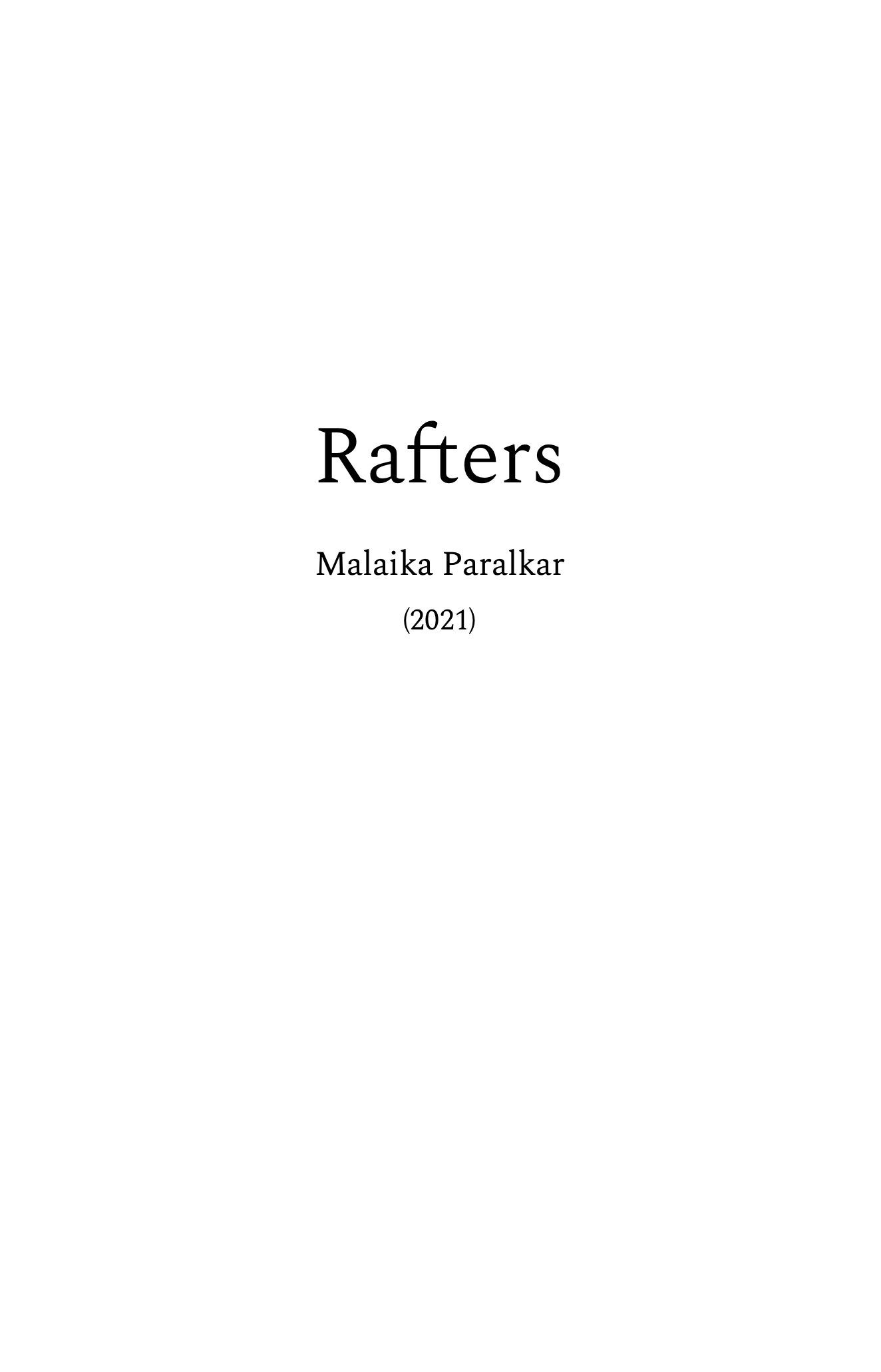 Rafters