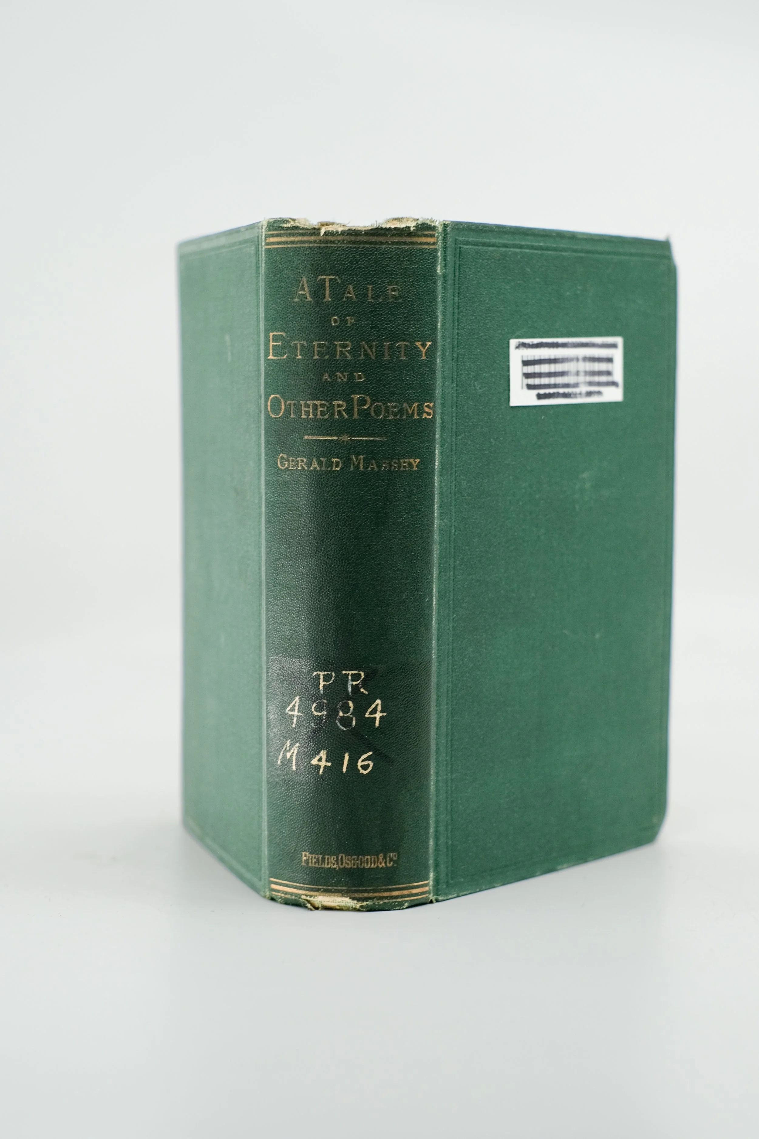 A TALE OF ETERNITY AND OTHER POEMS