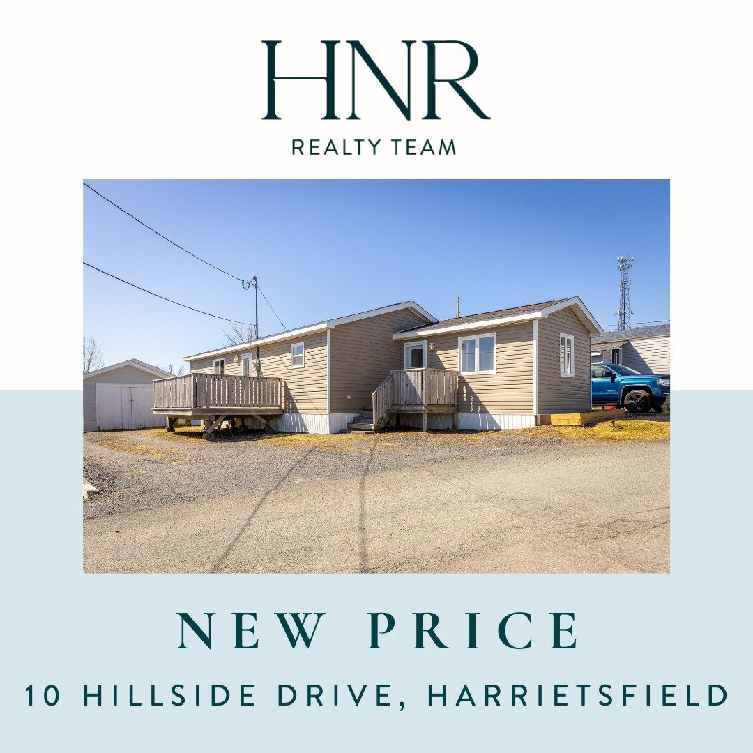 A New Price for the start of a New Week! Don't miss out on this spacious 3 bedroom 1.5 bath mobile home that has seen many extensive renovations over the years!
$249,900
MLS&reg;202405968
#house #home #realtor #realestate #novascotia #forsale #housin