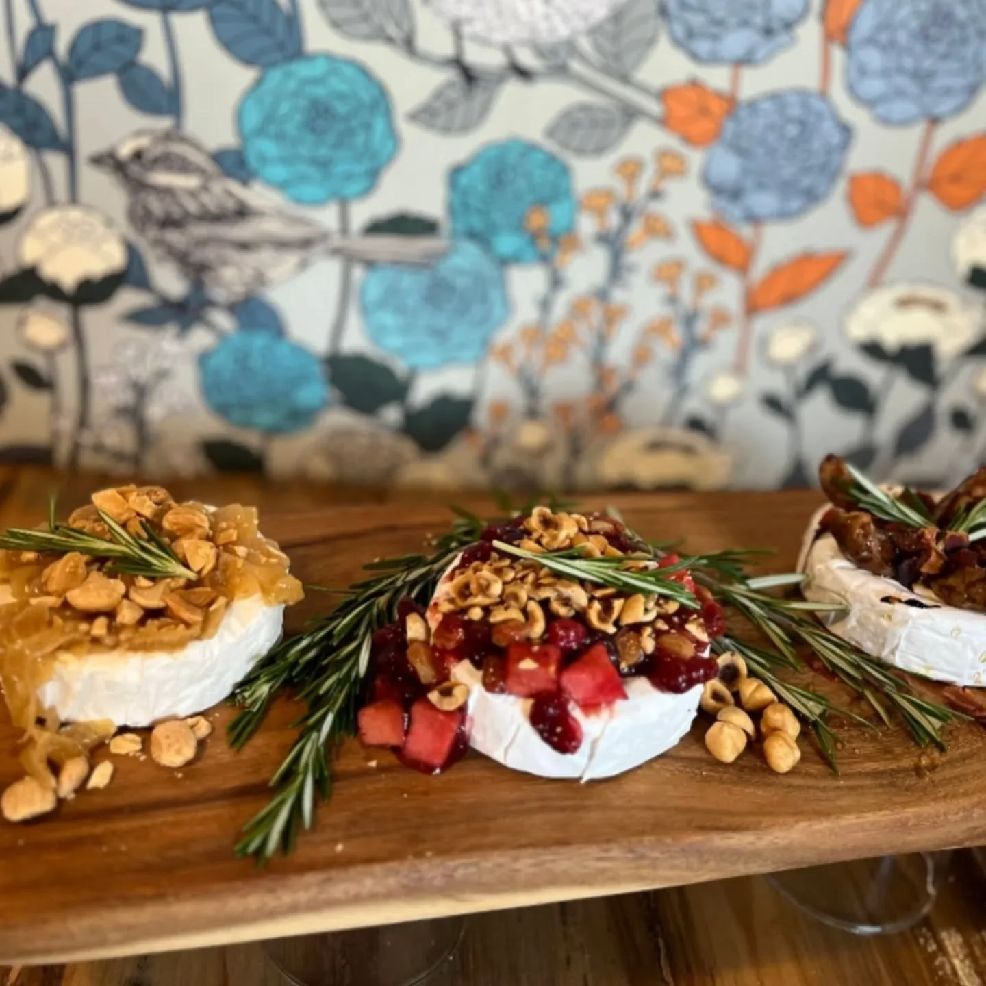 In addition to charcuterie boards, we offer crudite &amp; hummus platters, big salads, whole quiche, dessert trays and many other items. Check out our catering menu. We'd love to help cater your next party or event!