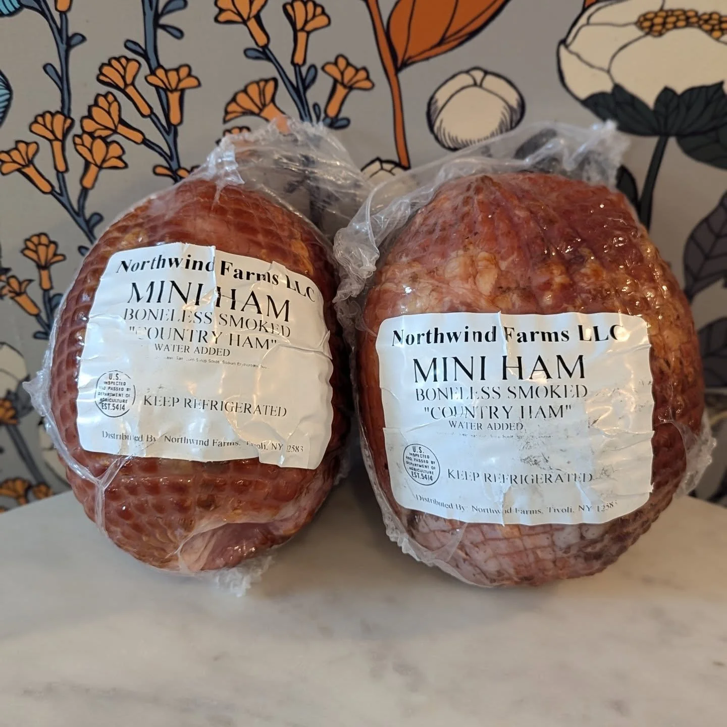 @northwindfarms Mini Hams are in the charcuterie case! These boneless smoked country hams are great for small Easter gatherings!