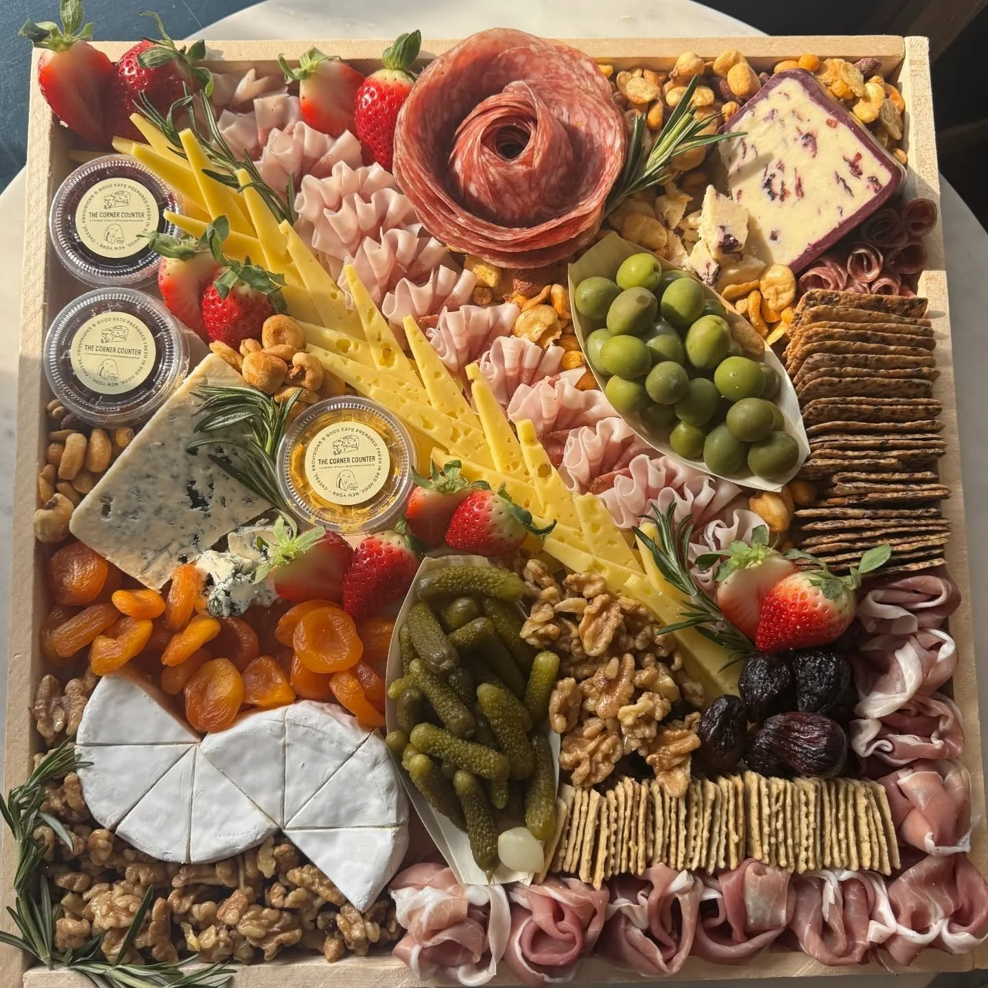 It's National Cheese Day! Around here, every day is a cheese day 🧀

Stop by for a grilled cheese or pick up a wedge, we have lots of new cheeses in the case. 

And check out our catering charcuterie platters. Our resident cheesemonger Erin creates t