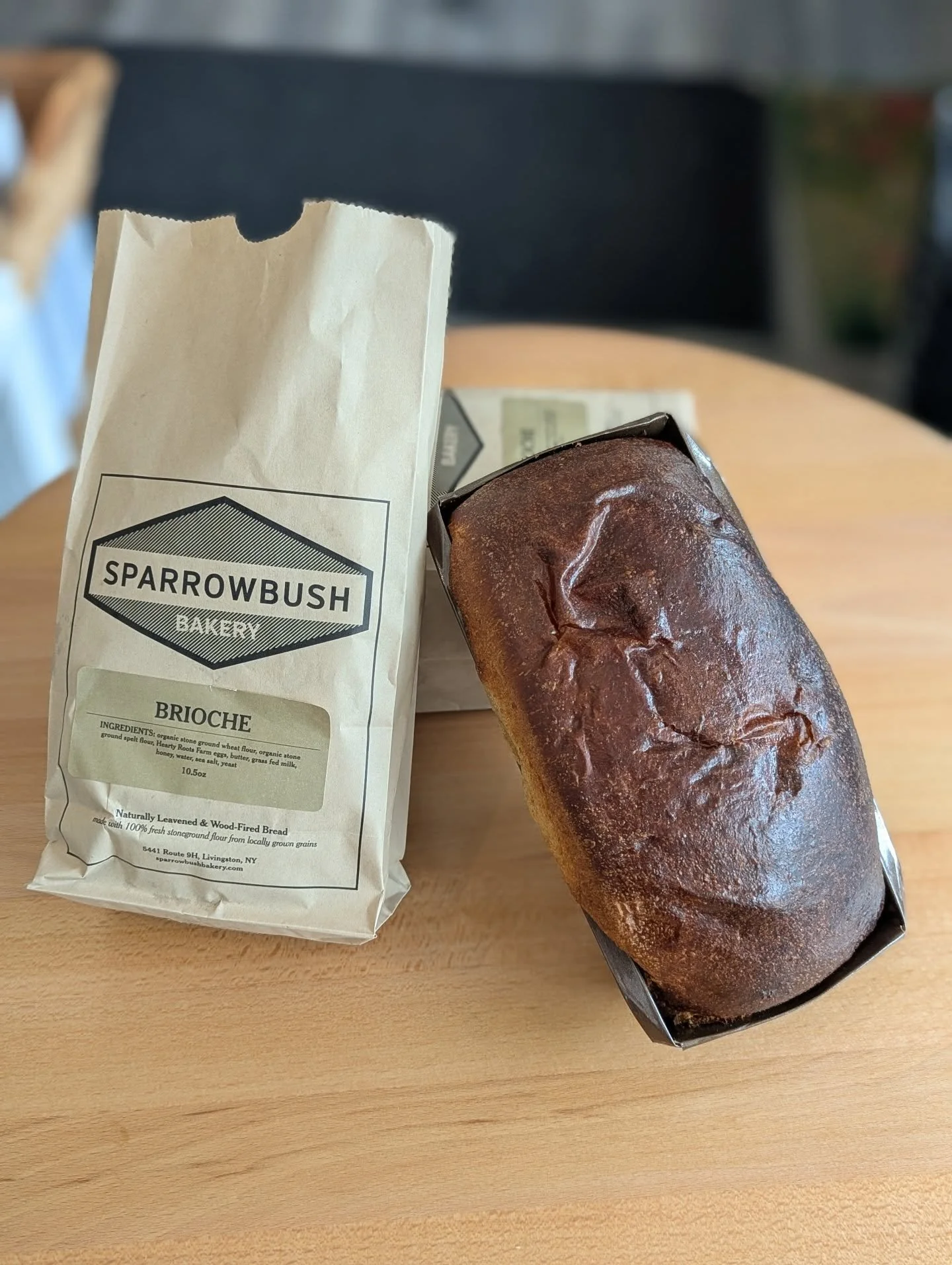 @sparrowbushbakery Brioche now available in the shop! Delivery on Saturdays 🍞