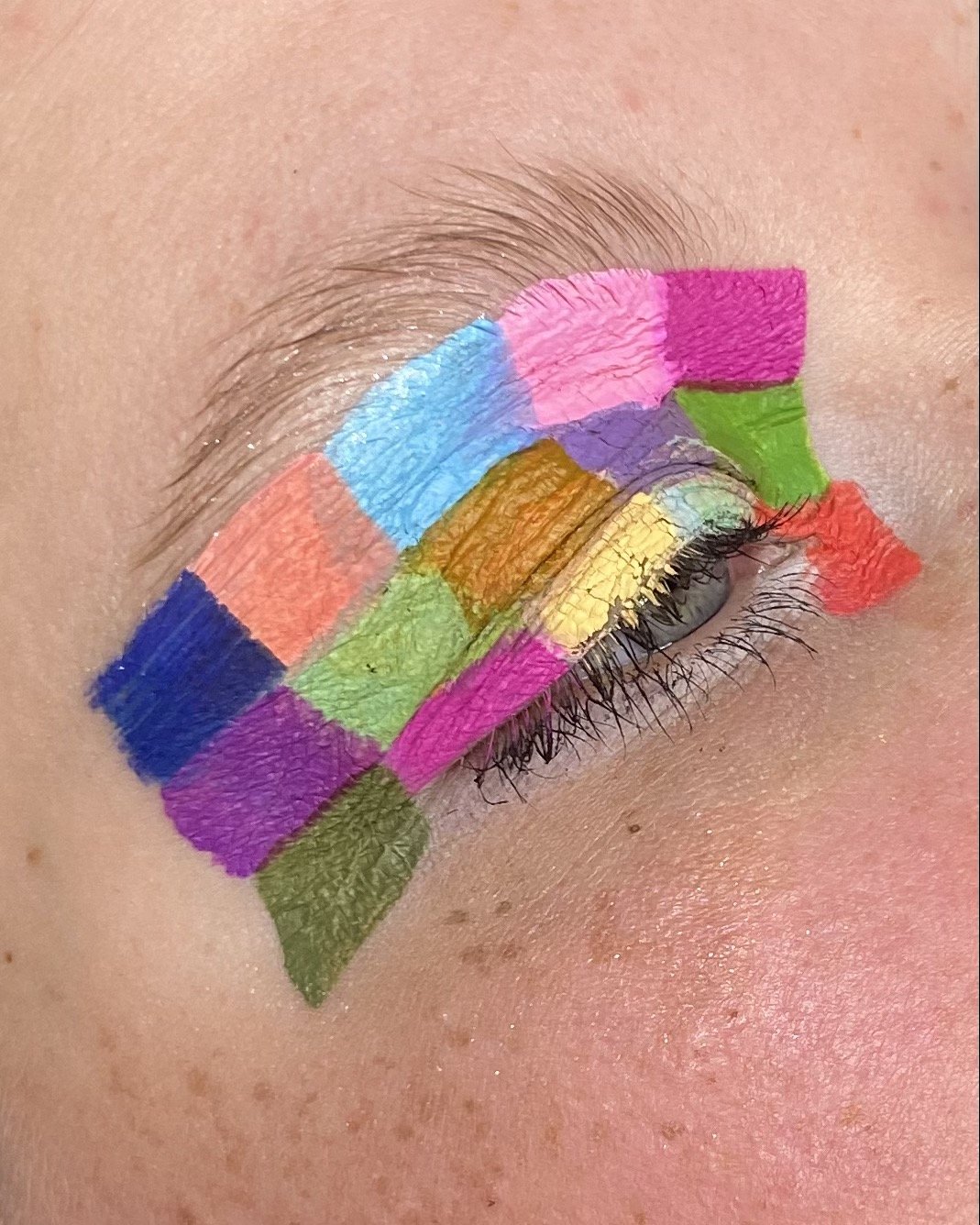 Patchwork Quilt Meets SMPTE Color-bars, September 2021 