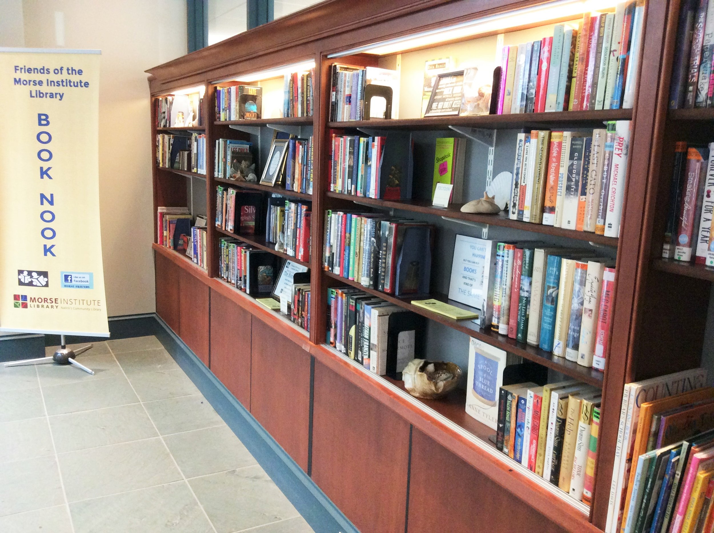 Book Nook DVD/audio book sale