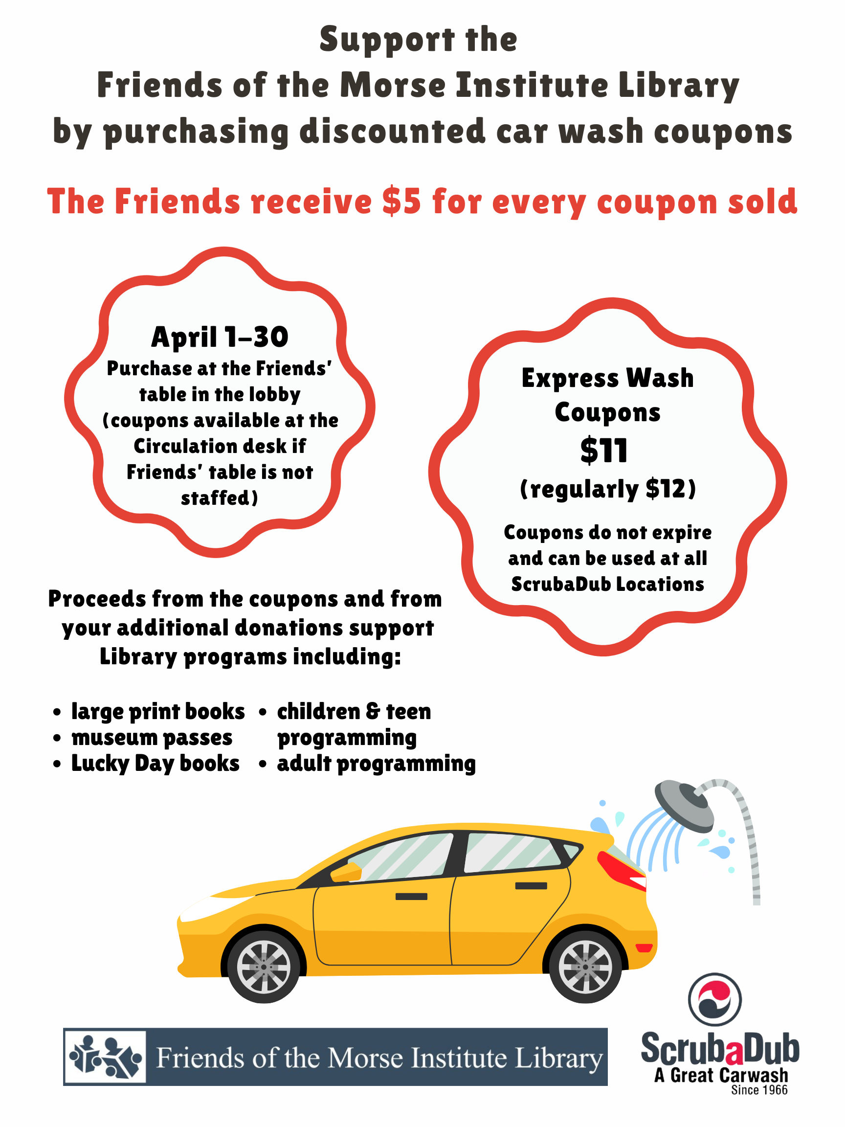 ScrubaDub Car Wash Fundraiser