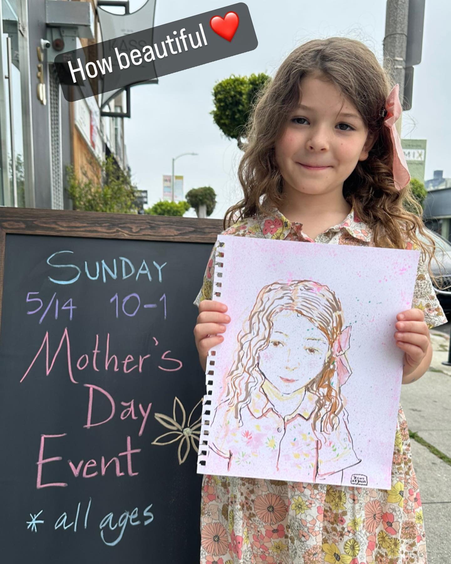 🌼Thank you all moms and families who came to celebrate Mother&rsquo;s Day at the studio 🧡🩷 we had so much fun 🌷