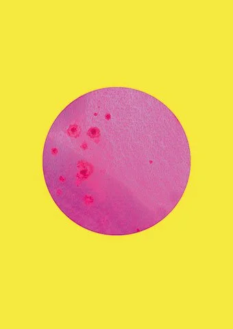 Colour me happy No 1: Gelb Pink