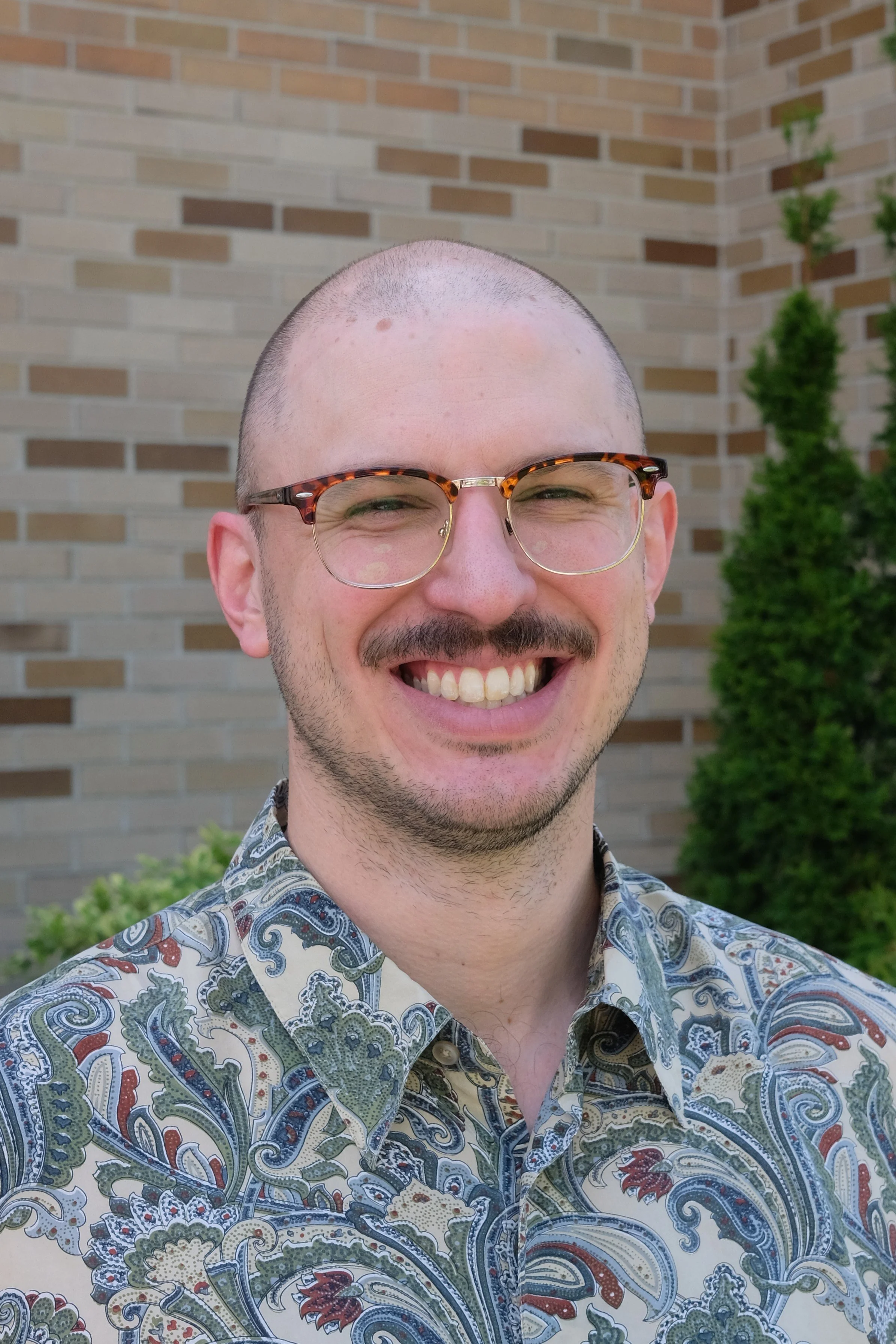 Headshot of Nick Reaburn, church Deacons' Board Treasurer