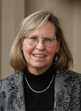 A portrait of Donna Barker.