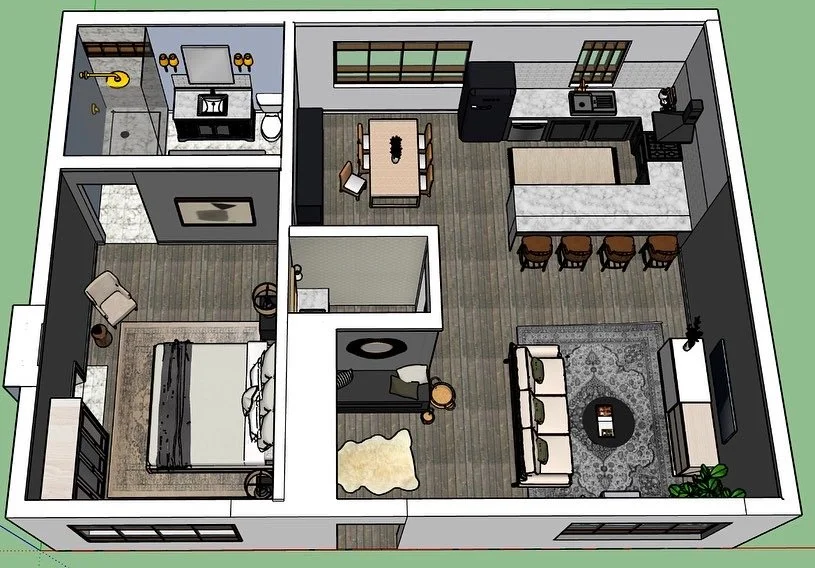 3D Modeling + Space Planning