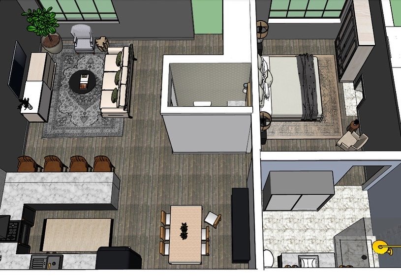 3D Modeling + Space Planning