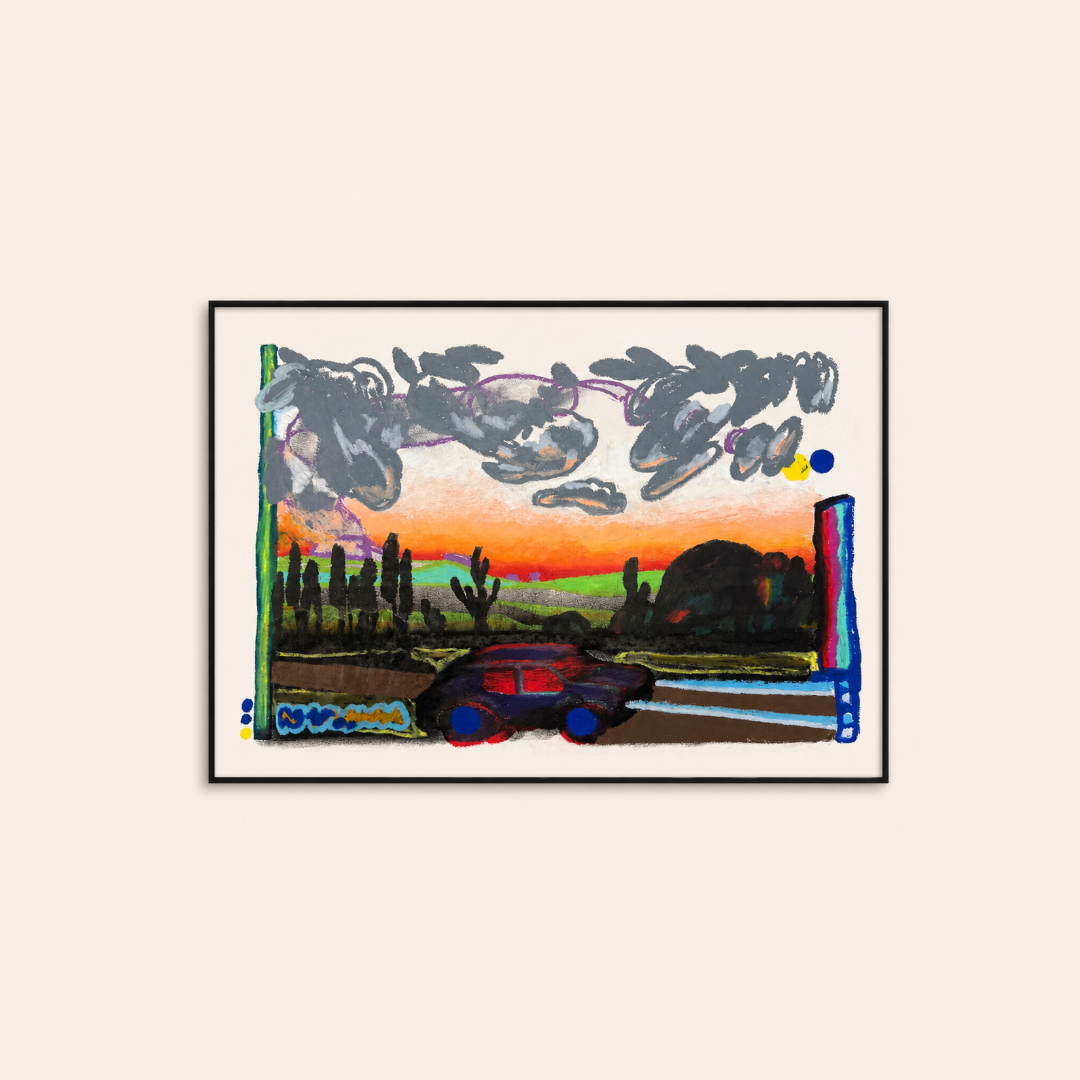 Neocolorlandschaft  by Jan Merlin