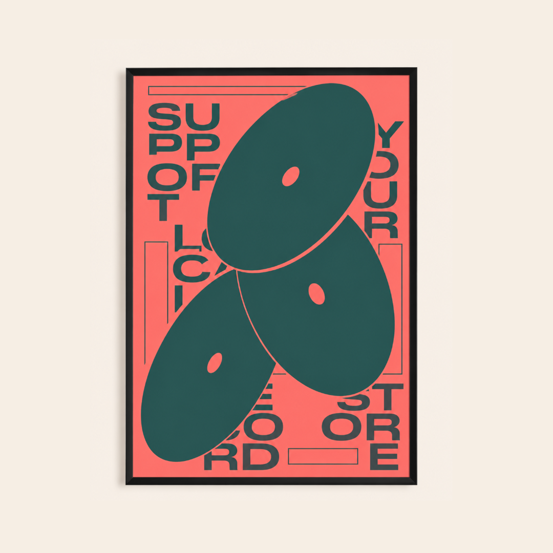 Support Your Local Record Store by Jérôme Bizien