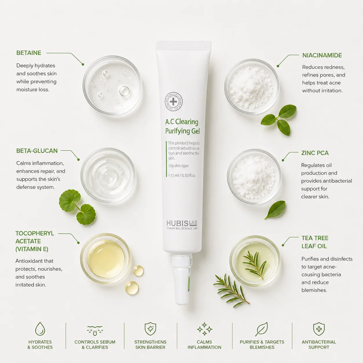 hubislab-ac-clearing-purifying-gel-ingredient-flatlay.webp