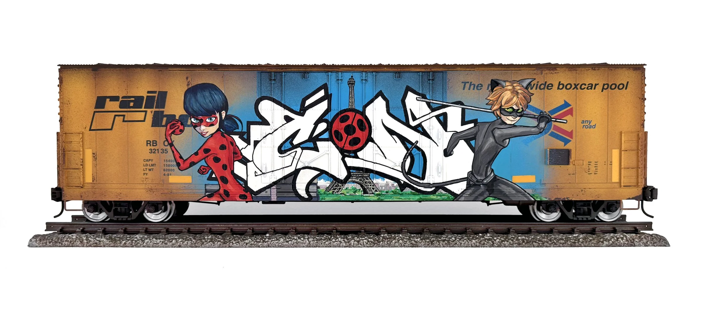 MD&W #7
7 x 24 x 5 in (17.78 x 60.96 x 12.7 cm)
Spray paint, paint marker, acrylic
2026