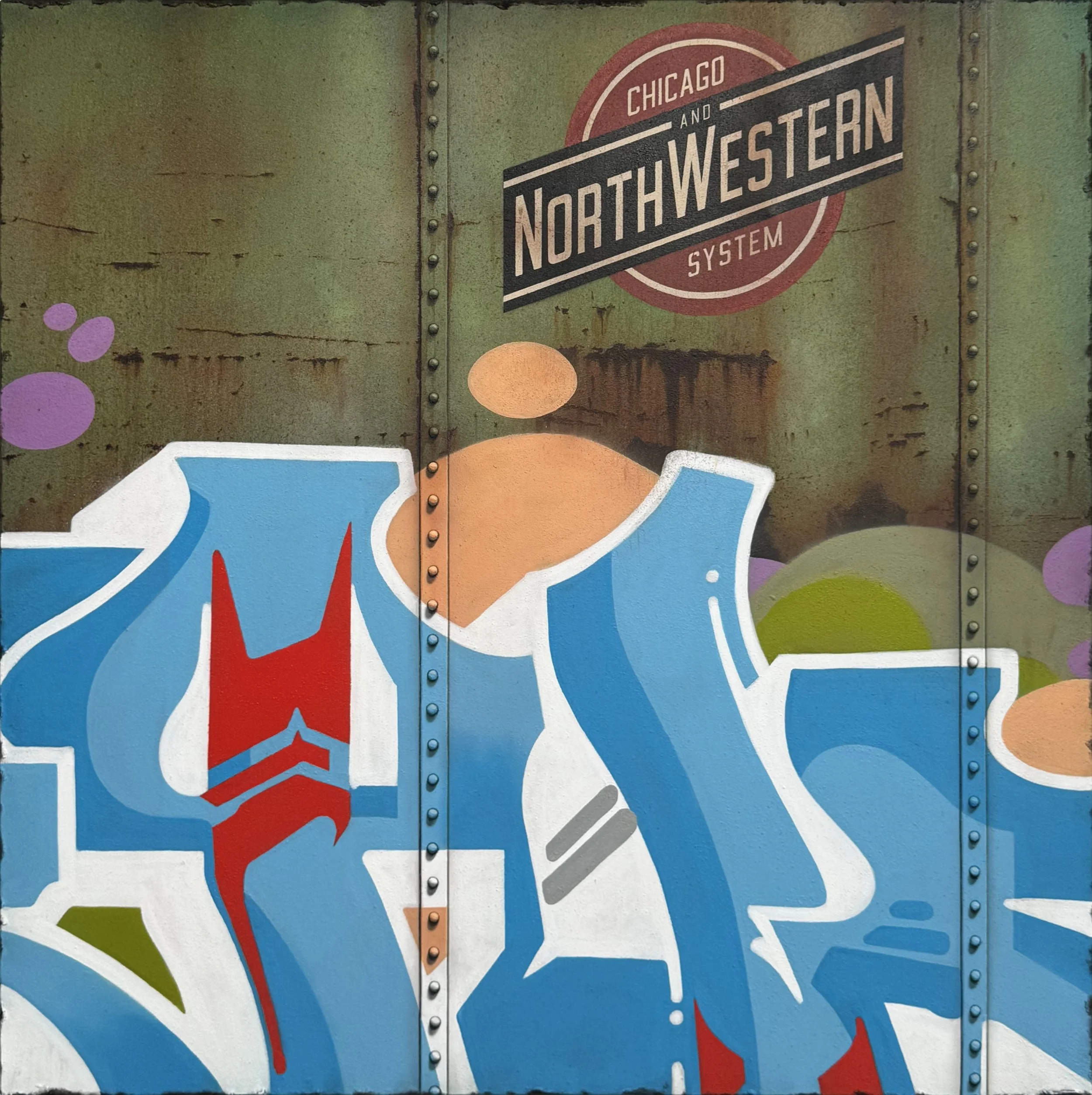 Blank Canvas #136 - CNW
48 x 48 in (121.92 x 121.92 cm)
Spray paint, paint marker, acrylic on canvas
2025