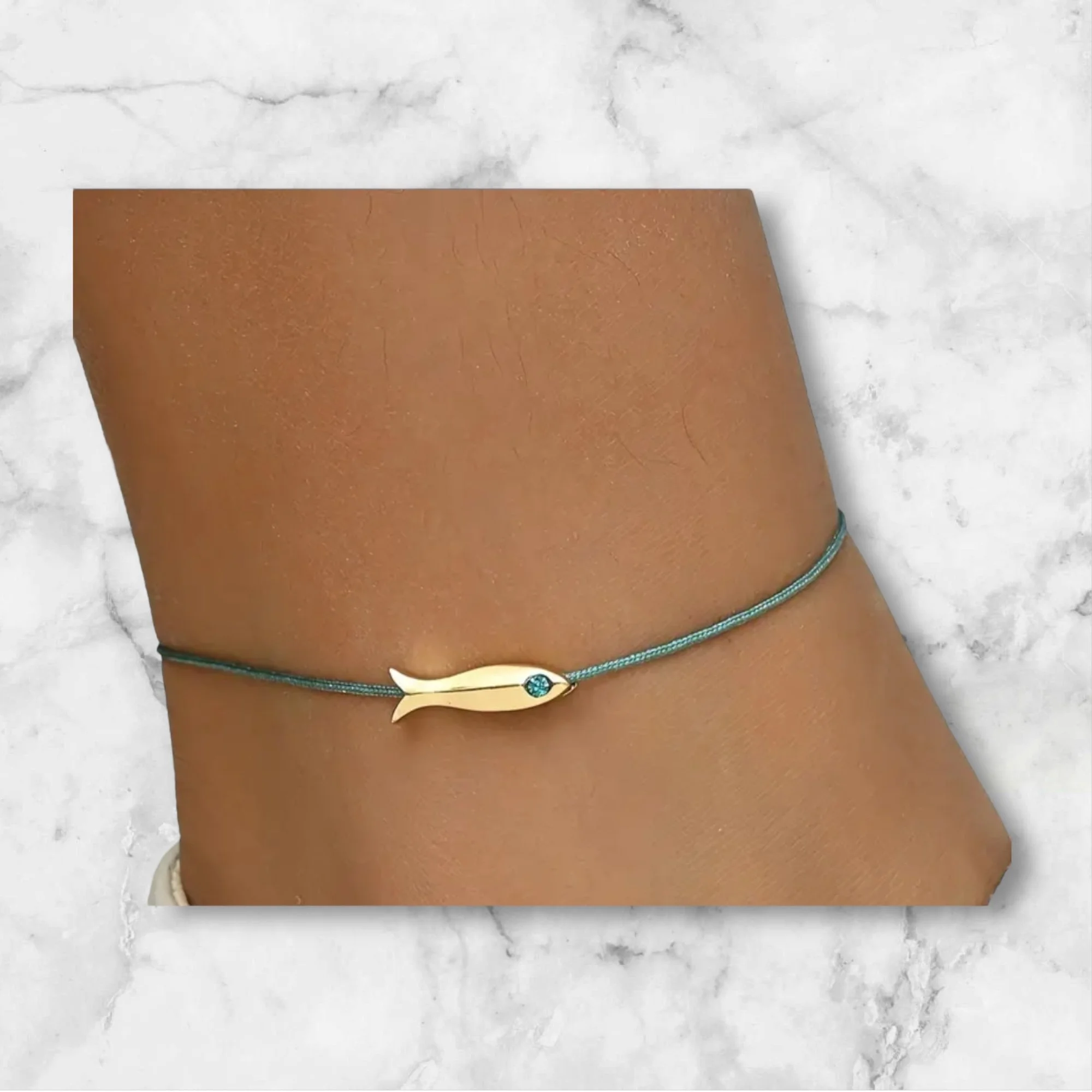Ankle Bracelet: Gold Fish