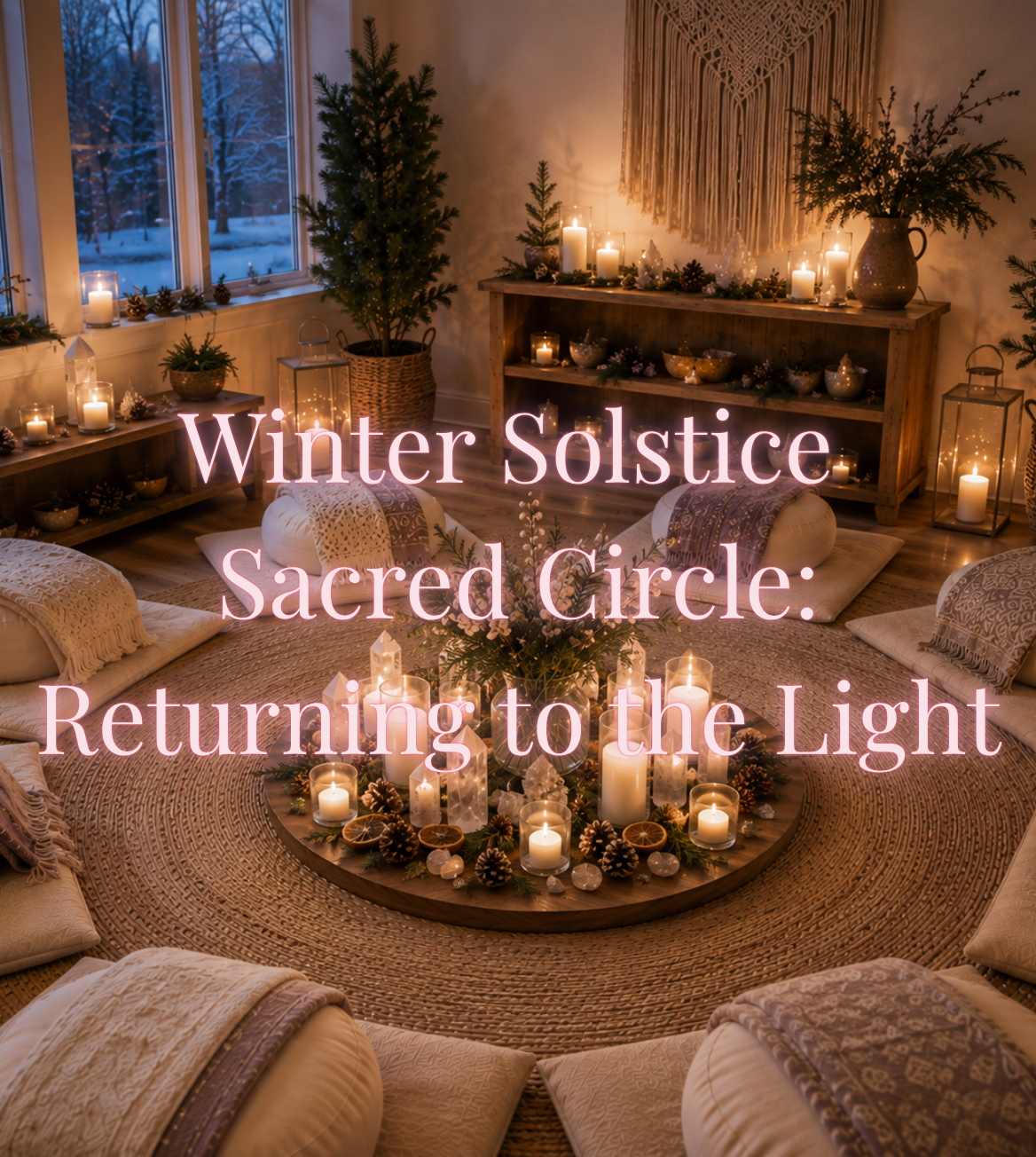 Winter Solstice Sacred Circle