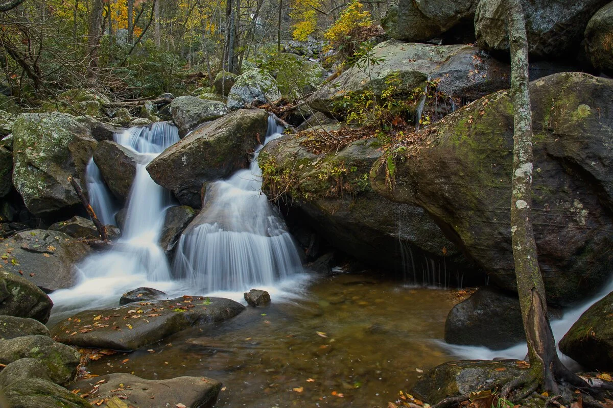 Divided Falls and Boulders, High Shoals Falls Loop