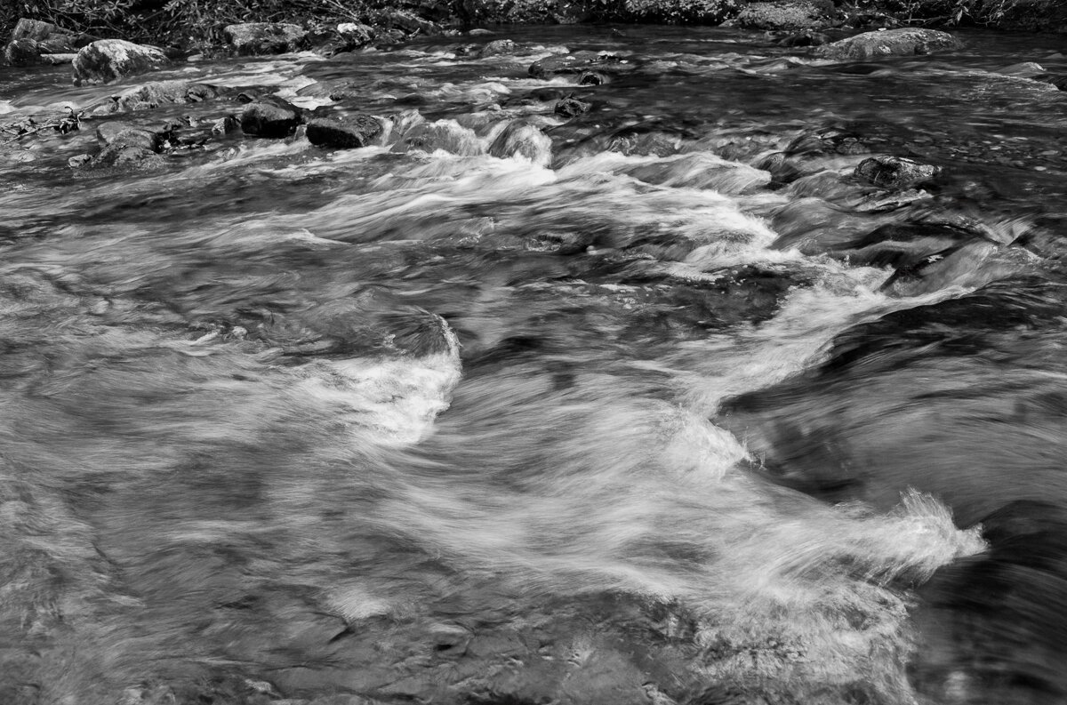 Turbulence as the Water Mixes