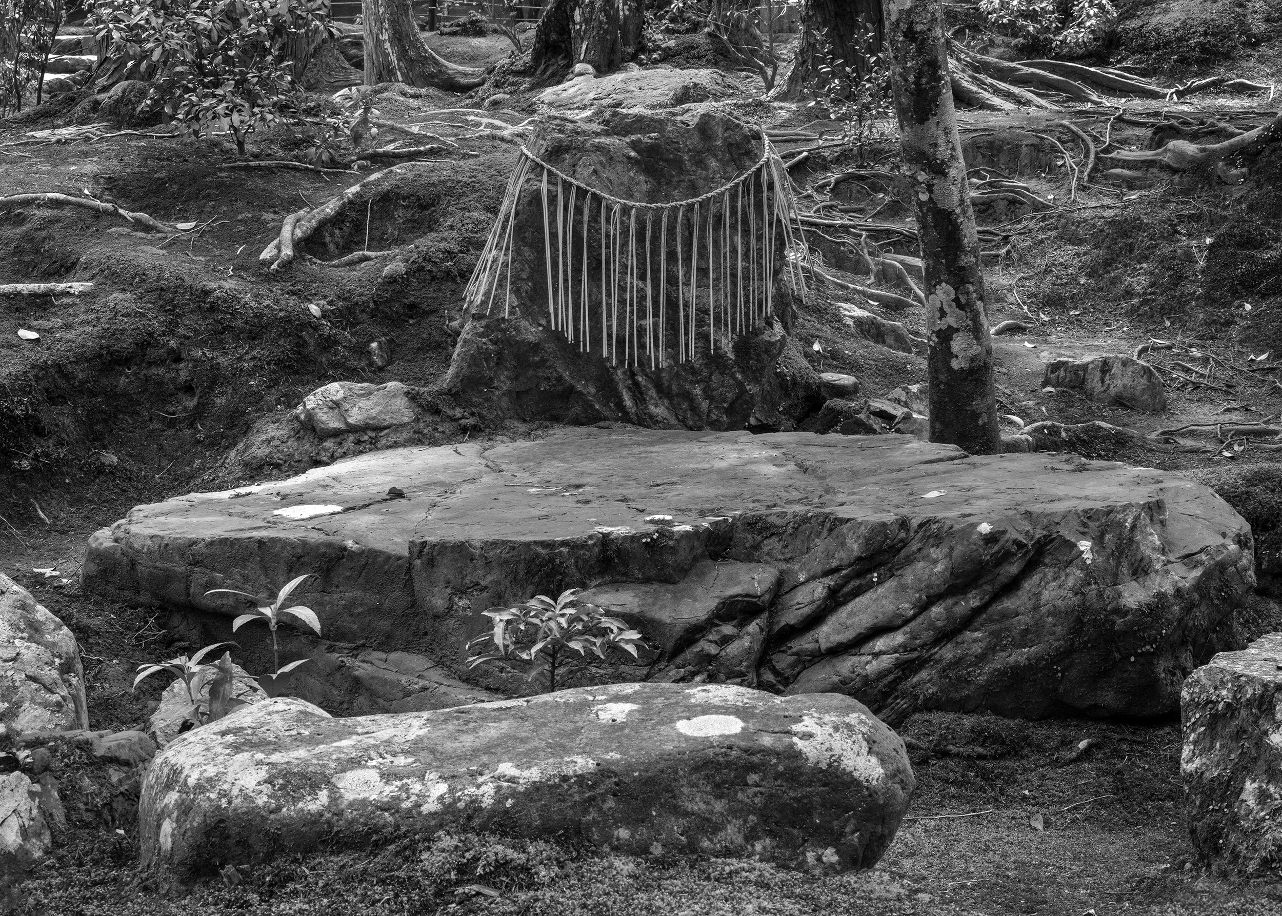15. Sacred Rock,  Moss Garden Saihioji Rinzai Zen Temple.jpg