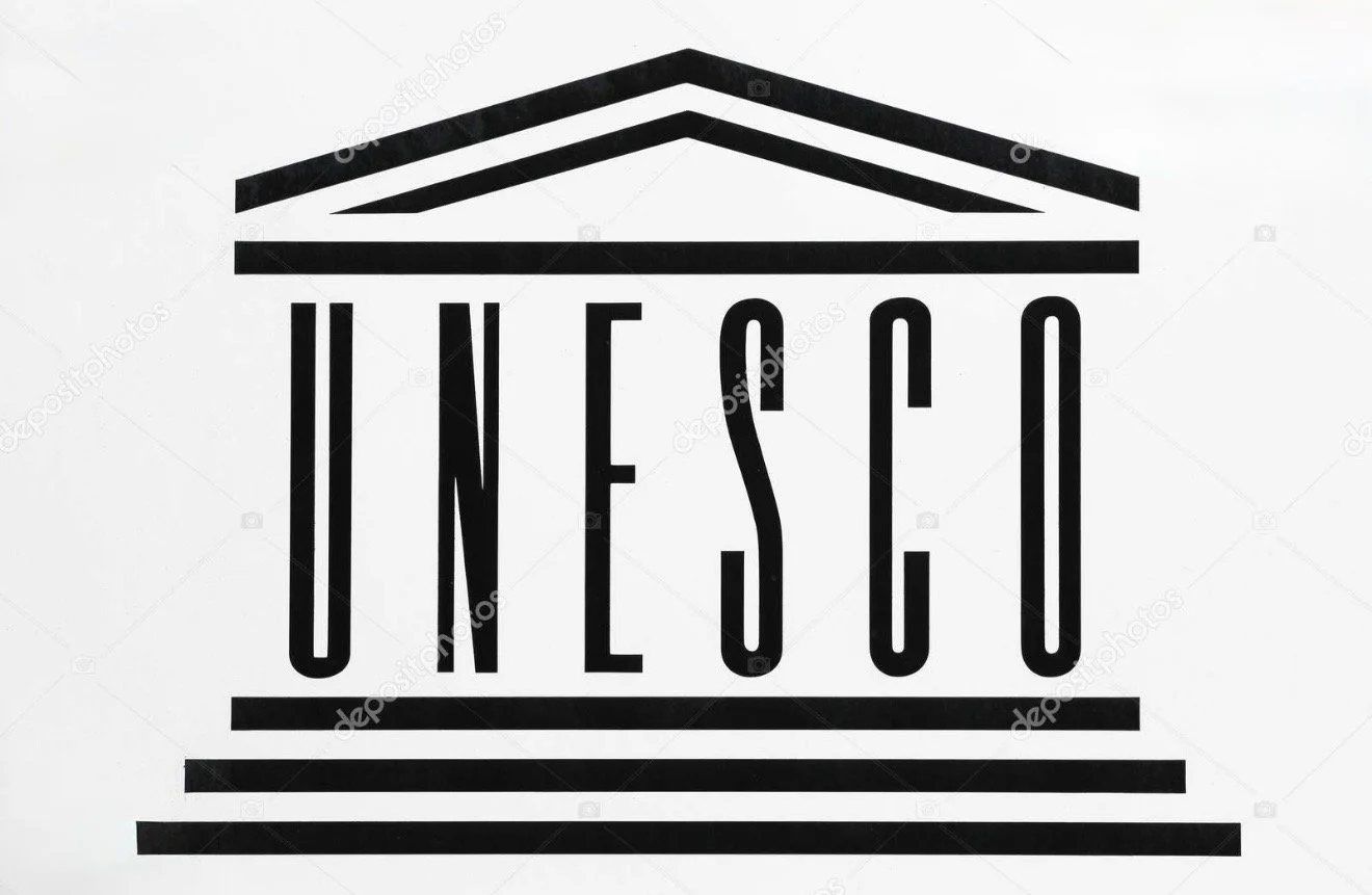 UNESCO logo representing TASO’s jewelry presentation at UNESCO Headquarters in Paris.