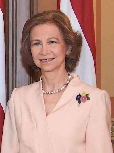 Queen Sofía of Spain, among the distinguished owners of TASO jewelry by designer Taso Haidemenakis.