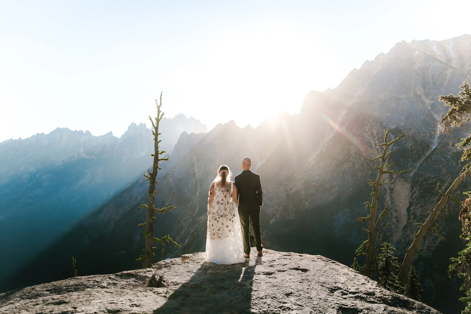 Sunrise Elopement in the North Cascades | Rachel + Brad